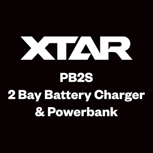XTAR PB2S 2 Bay Charger & Powerbank