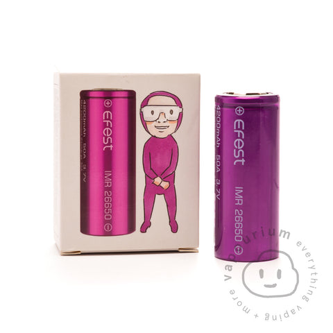 Efest 26650 25Amp 4200Mah - Vapourium, Buy Vape NZ, Ecig, Vape Pens, Ejuice/Eliquid, Christchurch, Dunedin