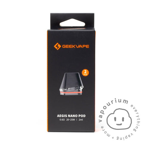 Geekvape Aegis Nano Replacement Pod  - Vapourium, Buy Vape NZ, Ecig, Vape Pens, Ejuice/Eliquid, Christchurch, Dunedin, Timaru, Auckland, Nelson