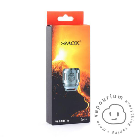 Smok Replacement Coils for the TFV8 Baby Tank - 5 Pack - Vapourium, Buy Vape NZ, Ecig, Vape Pens, Ejuice/Eliquid, Christchurch, Dunedin
