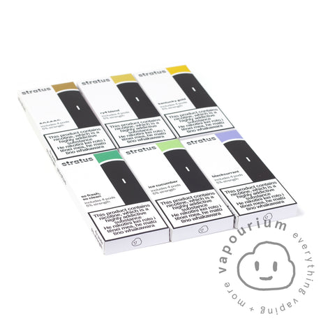 Vapourium Stratus Pods - ANZAAC - 4 Pack - Vapourium, Buy Vape NZ, Ecig, Vape Pens, Ejuice/Eliquid, Christchurch, Dunedin