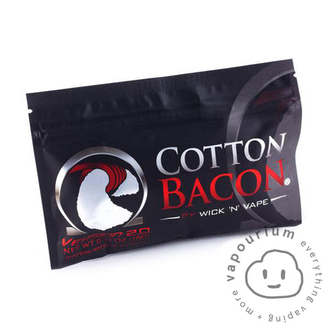 Cotton Bacon 4 Inch Heavy Body V2 By Wick'N'Vape - Vapourium, Buy Vape NZ, Ecig, Vape Pens, Ejuice/Eliquid, Christchurch, Dunedin